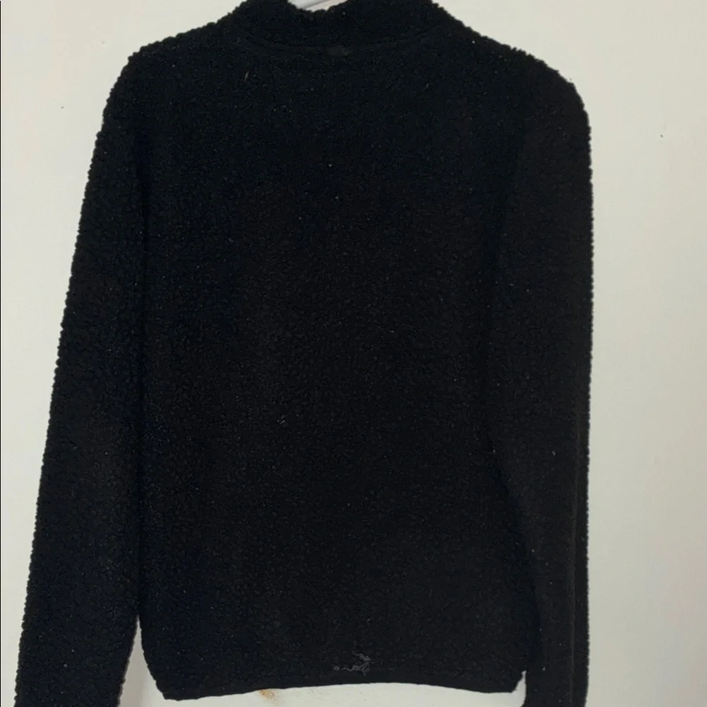New Balance Boys Zip-Up Black Sweater